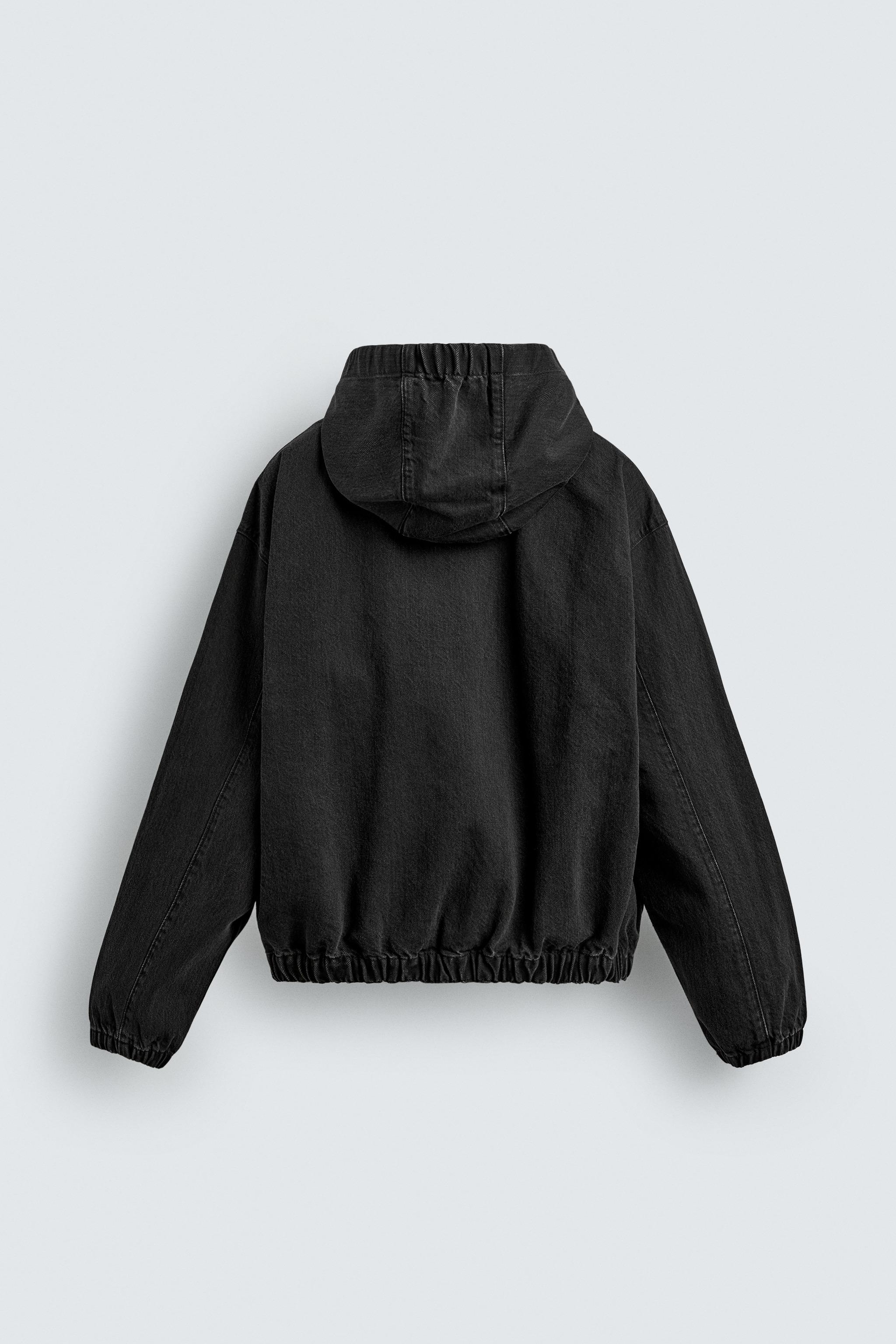 WASHED HOODIE JACKET